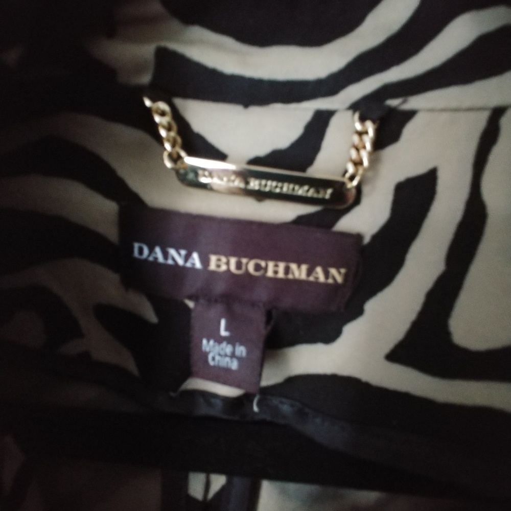 Dana Buchman Animal Print Coat - Picture 3 of 6